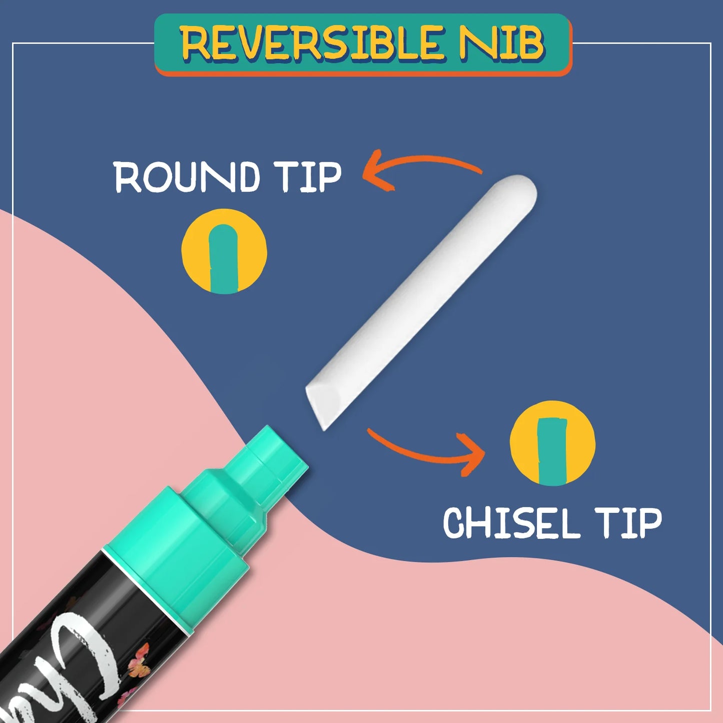 Neon & Pastel Chalk Markers - Pack of 30 Pens