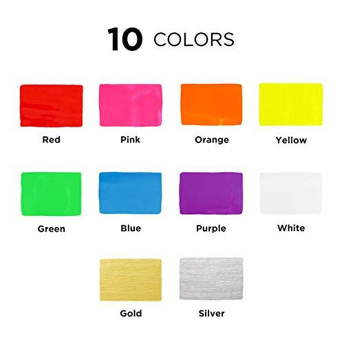 10 Chalk Markers (Gold+Silver) + 15 Acrylic Markers