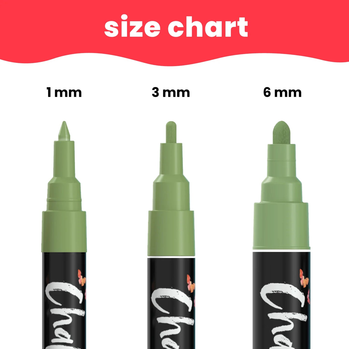 Neon & Pastel Chalk Markers - Pack of 30 Pens