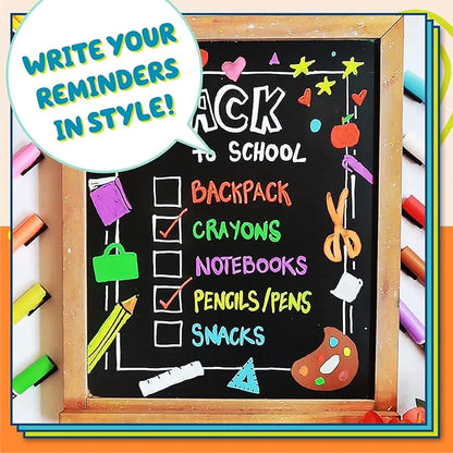 10 Fine Tip 3mm Chalk Markers