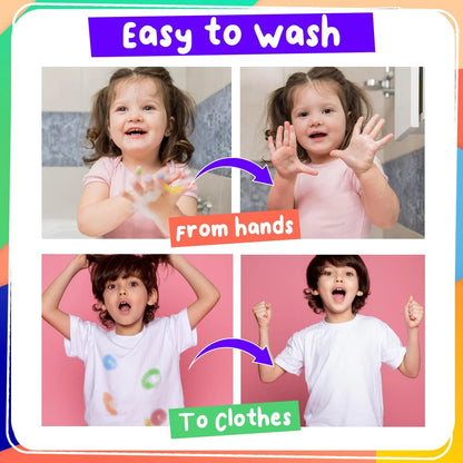 Chalkola 8 Washable Dot Markers for Toddlers
