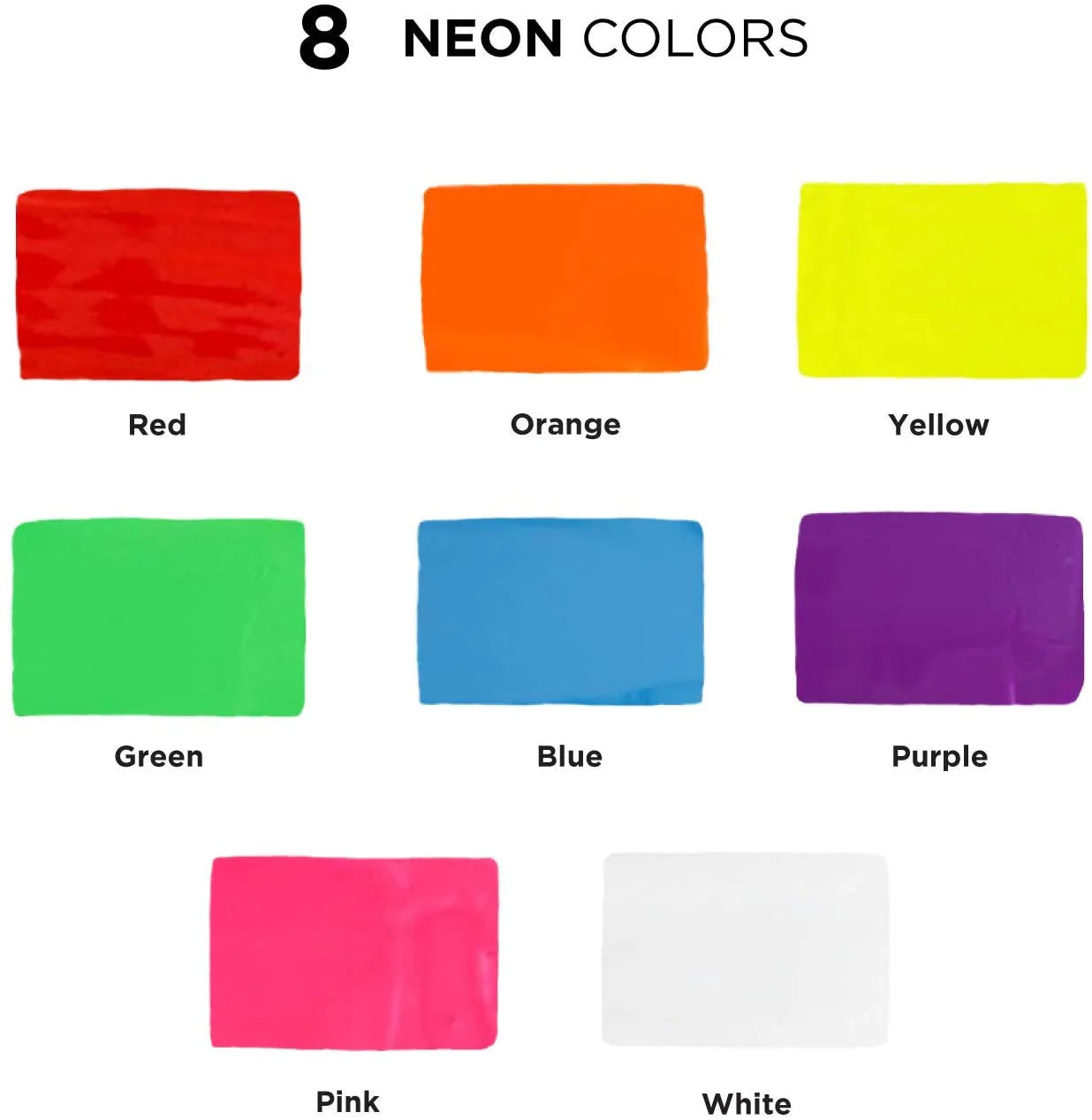 Window Chalk Markers 15mm Nib - Neon & Metallic Colors