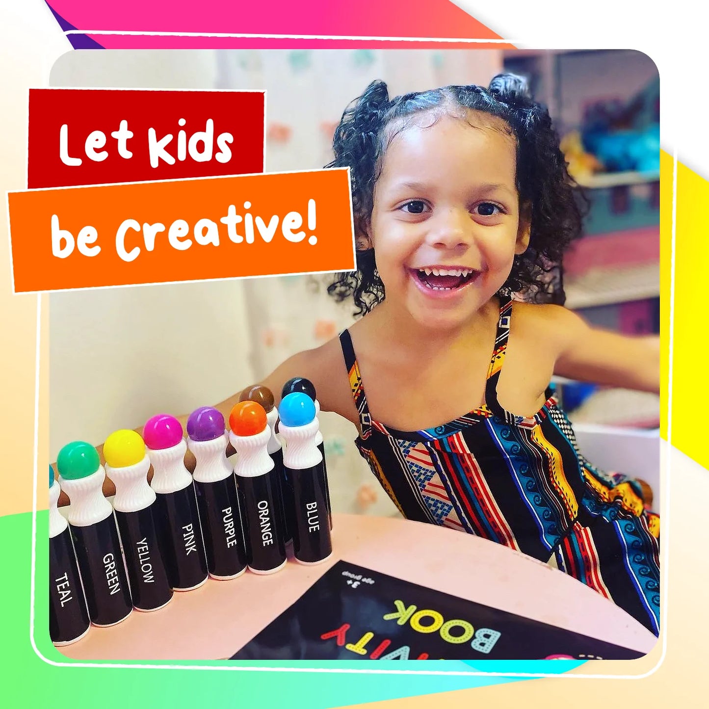10 Dot Markers + 10 Chalk Markers (Gold+Silver)