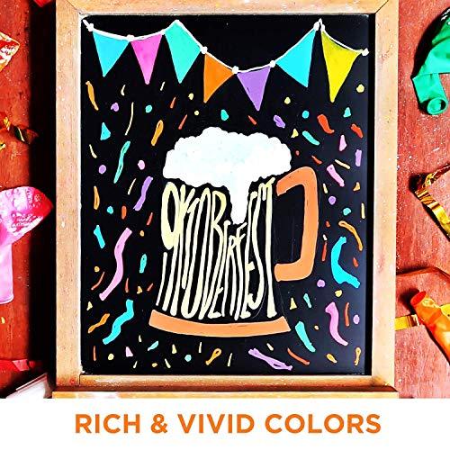 10 Chalk Markers (Gold+Silver) + 15 Acrylic Markers