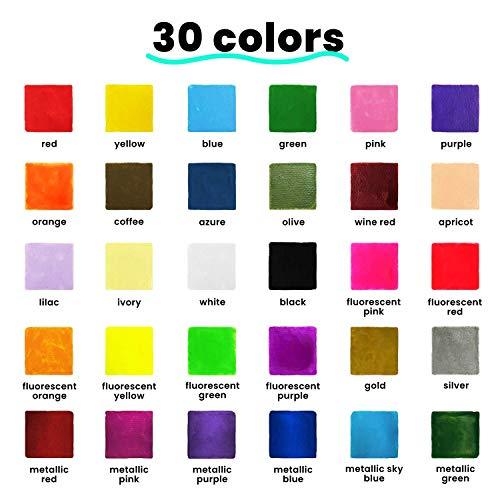 30 Acrylic Paint pens + 36 Watercolors + 28 Watercolor Brush Pens